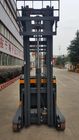 1.5-2 ton forklift reach truck narrow aisle seated electric reach truck yellow color