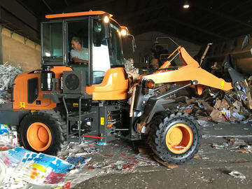 High Security Tracked Backhoe Wheel Loader Easy Operation CE / ISO Certification