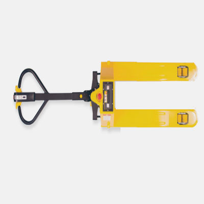 Gemotoriseerde de Palletvrachtwagen van gelijkstroom Motor met Vorklengte 1220mm Pu Band24v Voltage